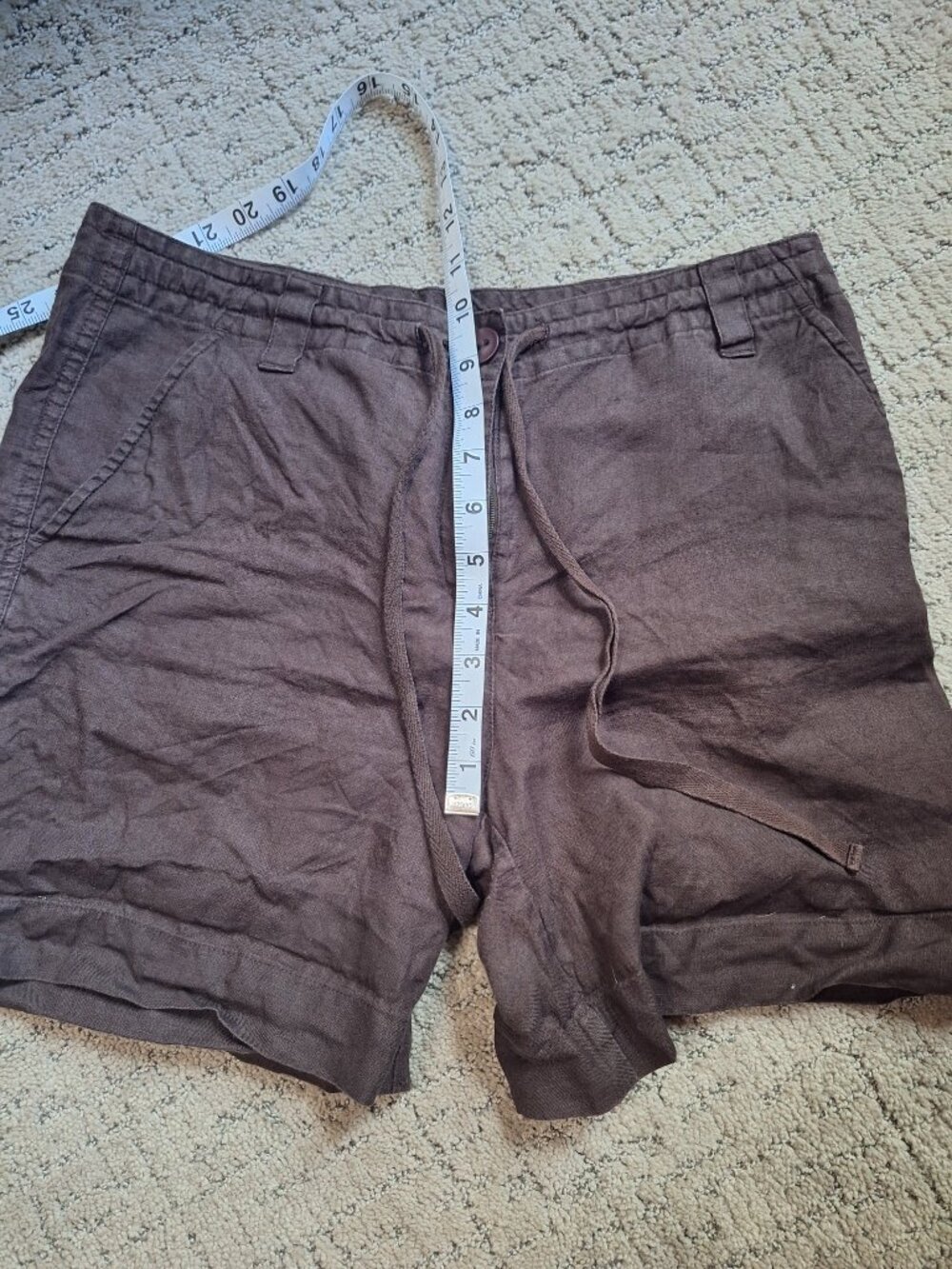 Talbot Linen Shorts - Picture 5 of 6